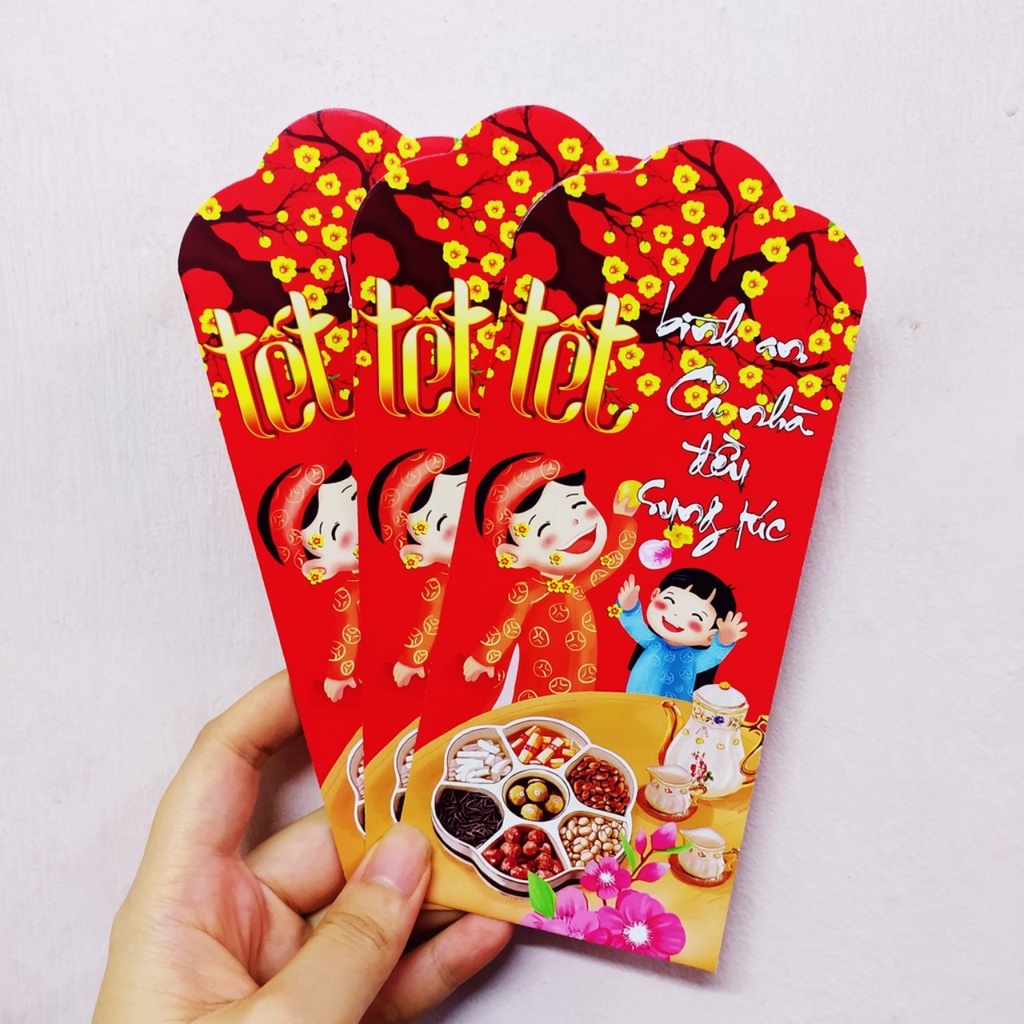 Bao Lì Xì Tết 2024 - Bao Lì Xì Giá Rẻ Nhiều Hình Dễ Thương