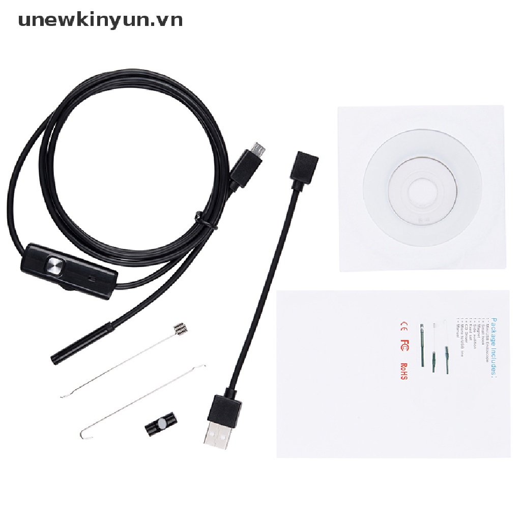 Camera Nội Soi Mini 7mm / 5.5mm Cổng USB Cho Android