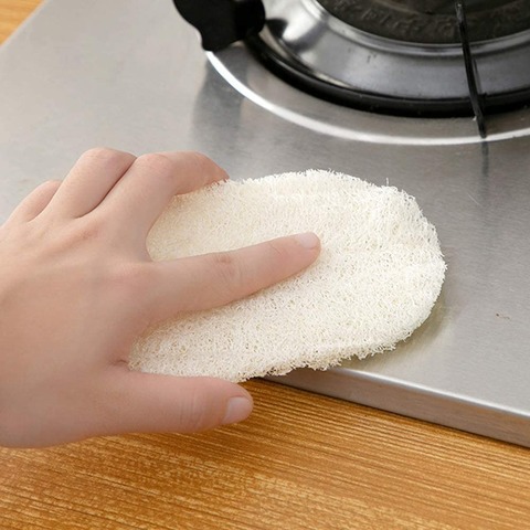 Miếng rửa chén bằng xơ mướp tiện lợi