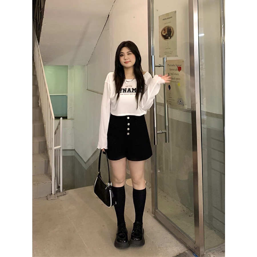 Quần short jean nữ bigsize ⚡ Che khuyết điểm tốt  ⚡ quần đùi trẻ trung năng động