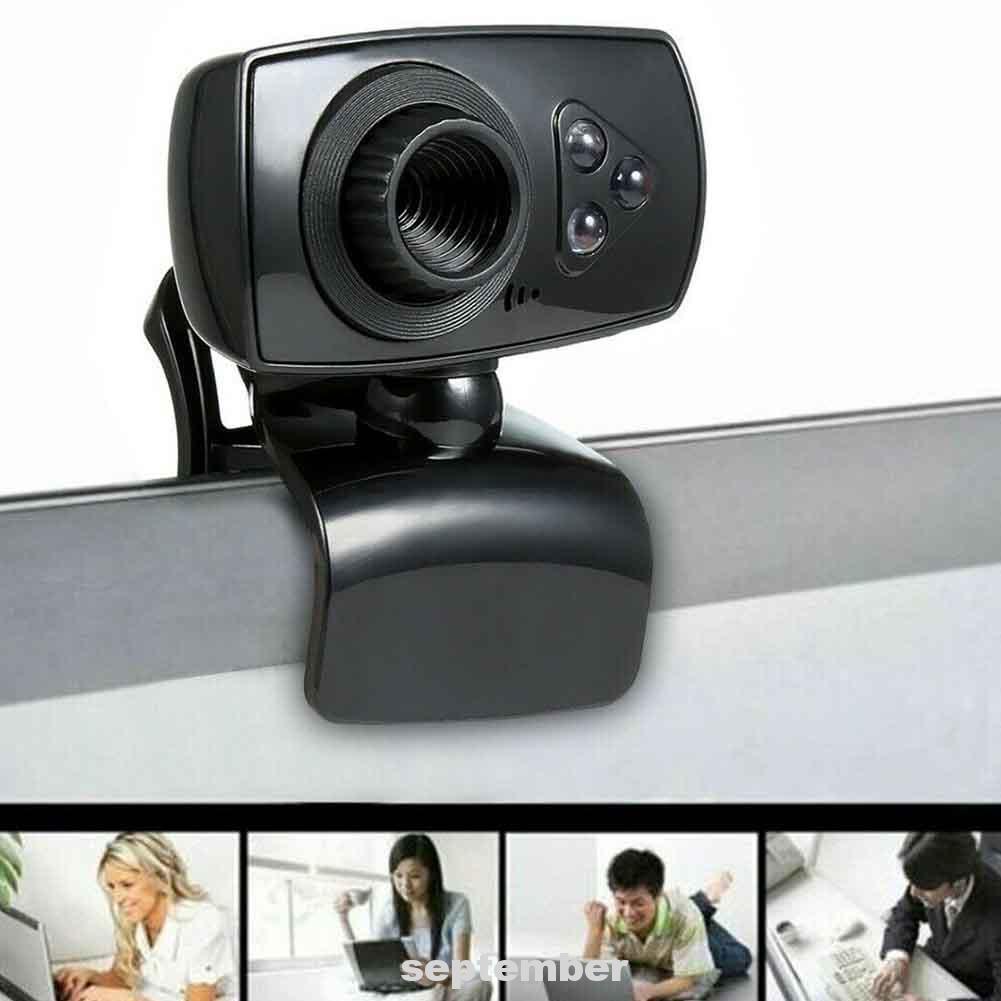 Webcam HD kèm kẹp gắn micro hỗ trợ dạy học trực tuyến | BigBuy360 - bigbuy360.vn