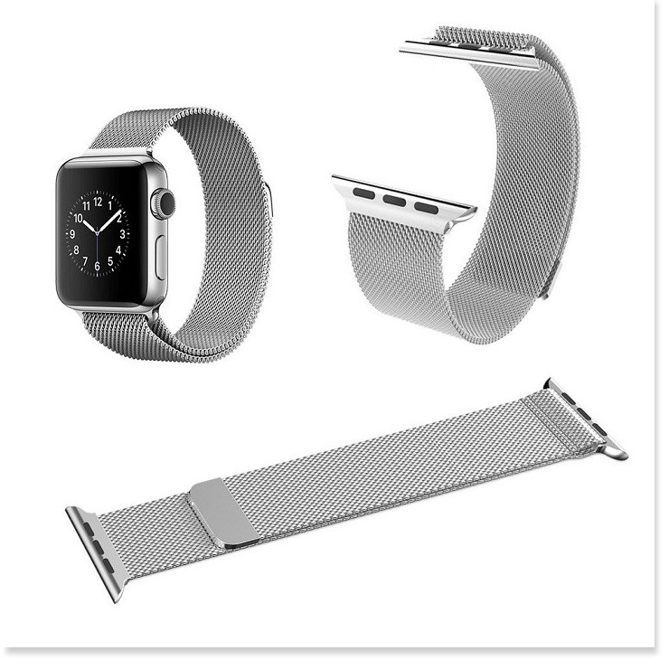 Dây đồng hồ lưới thép không rỉ cho đồng hồ thông minh