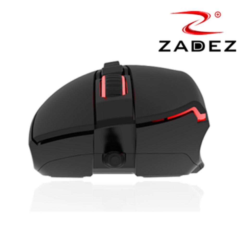 Chuột Gaming ZADEZ G152M 6400DPI, 4 Mức DPI, 7 Phím Chức Năng, Đèn LED RGB - Hàng Chính Hãng