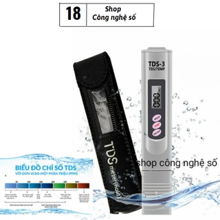 Bút thử nước sạch TDS -3 bút đo độ cứng của nước kiểm tra độ cứng TDS 3