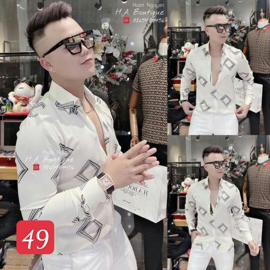 ÁO SƠ MI LỤA QUẢNG CHÂU SIU HOT_M49