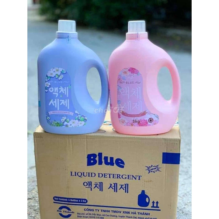 Nước Giặt Blue Hàn Quốc Hương Thảo Mộc Chính Hãng 2000ML