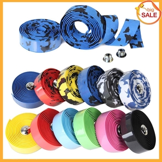 Set 2 cuộn dây quấn tay lái xe đạp kèm 2 nút bịt đầu tay lái