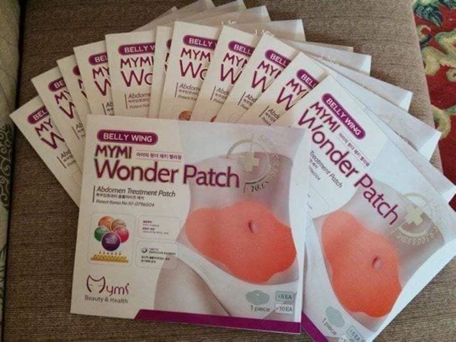 Set 5 miếng dán tan mỡ hàn quốc WONDET PATCH