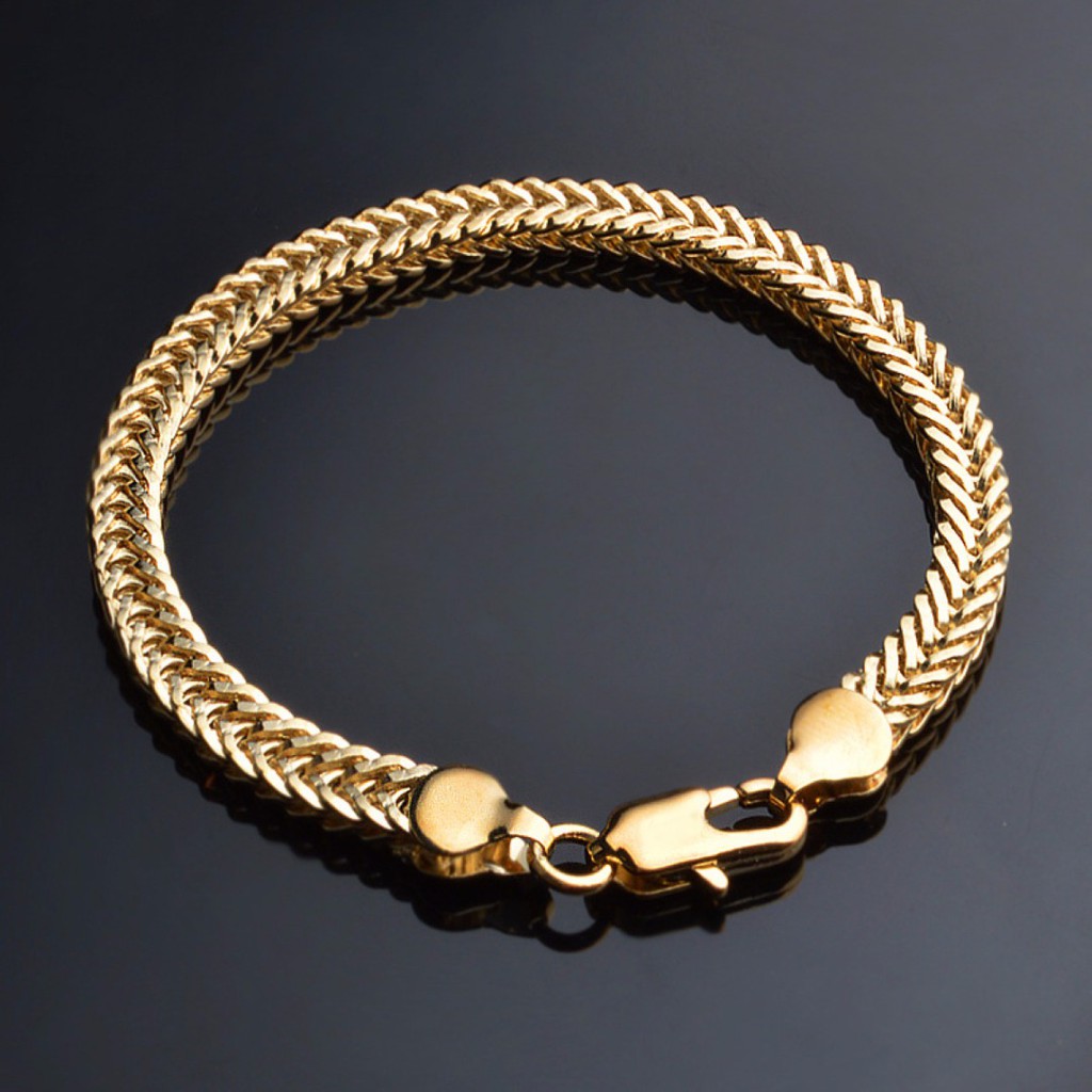 Vòng tay mạ vàng 18K sang trọng dành cho nữ