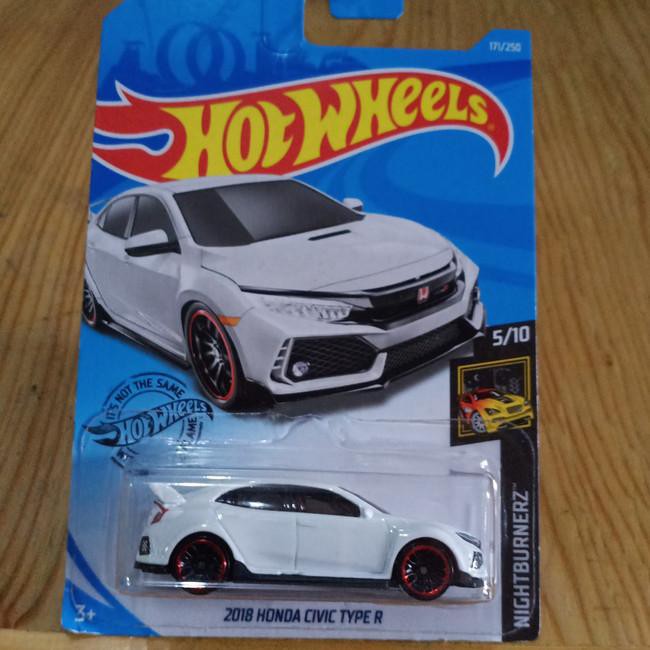 Hotwheels Phụ Kiện Trang Trí Xe Hơi Civic Type R 2018 Chất Lượng Cao