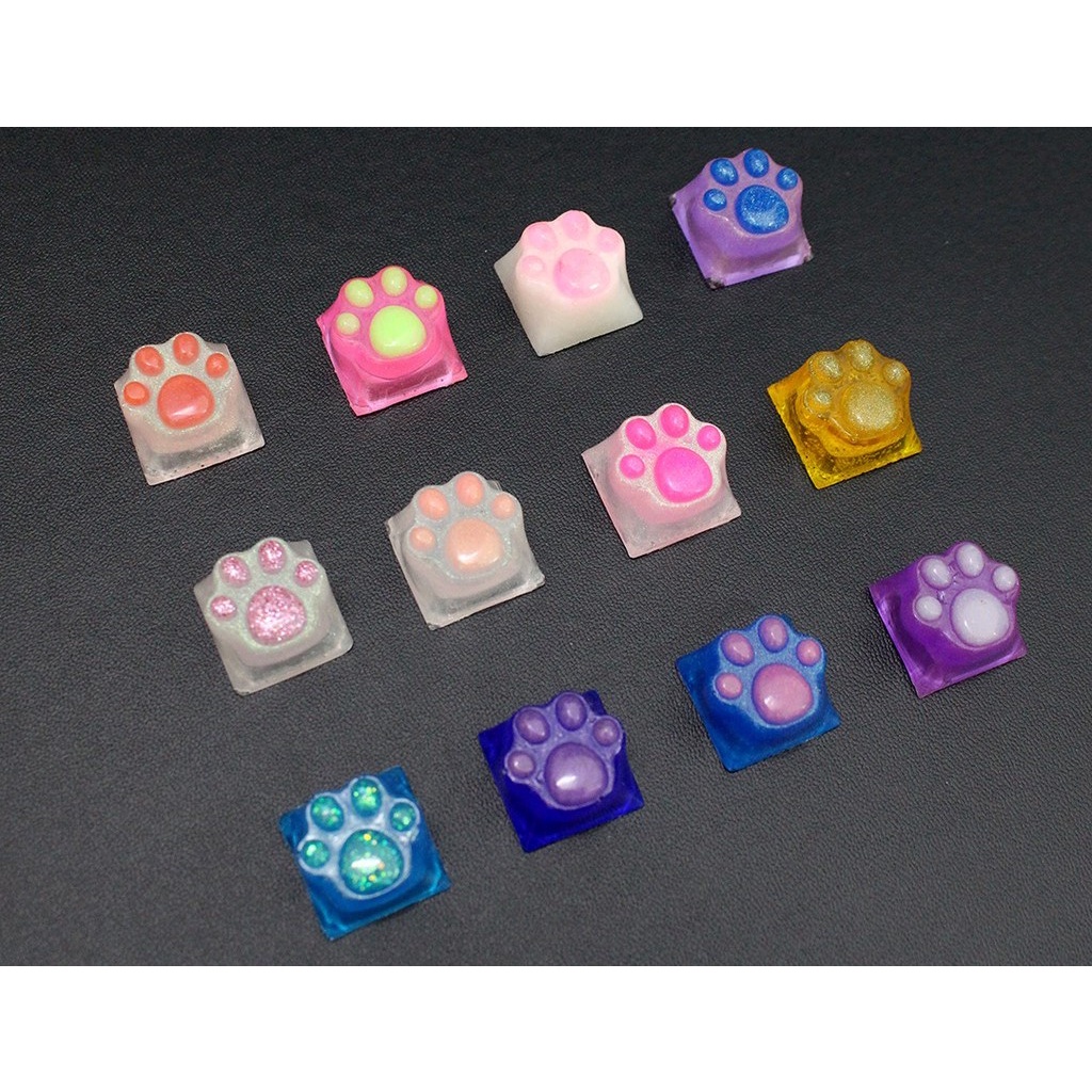 Keycap lẻ Chân Mèo siêu dễ thương Lionvn