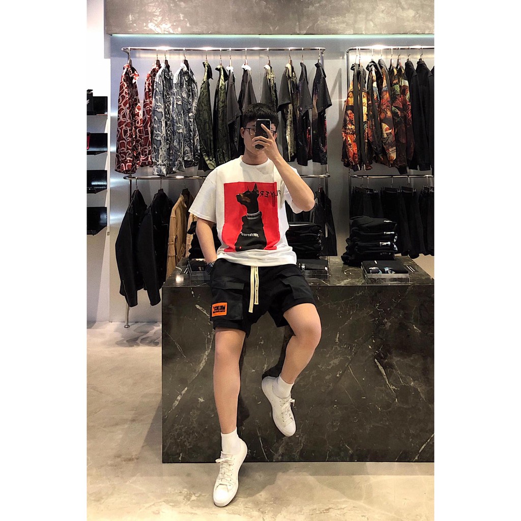 Áo Thun Tay Lỡ MIKENCO DOBERMAN chú chó, áo phông unisex Form rộng oversize, chất liệu Cotton. KKIMShop