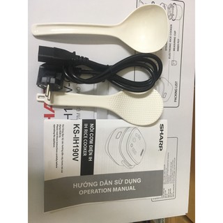 Nồi cơm điện cao tần Sharp 1.8L KS-IH191V-GL/BK/RD mới 100%