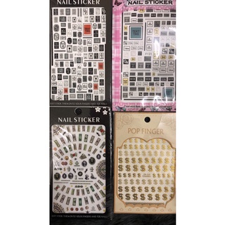 Sticker dán móng,sticker nail(ib chọn mẫu)
