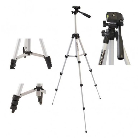 Chân đế / Giá đỡ / Tripod TF-3110 dành cho Điện Thoại, Máy Ảnh - Hỗ trợ selfie, quay film, chụp ảnh hiệu quả