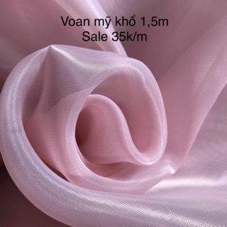 Vải voan mỹ 35k/m haiilyy