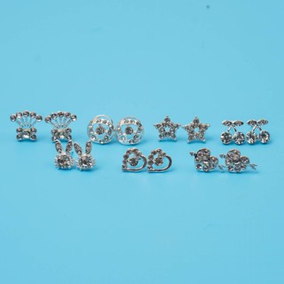 Set 7 đôi bông tai nữ bt10