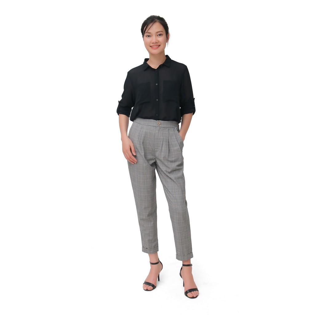 Áo kiểu nữ Narsis L0002 màu đen