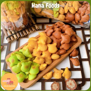 Bánh gấu nhân kem mix 3 vị siêu ngon Tiệm Ăn Vặt Hana