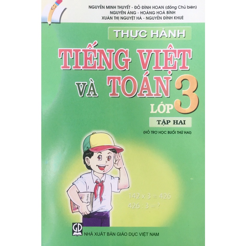 Sách - Thực hành tiếng việt và toán 3/2