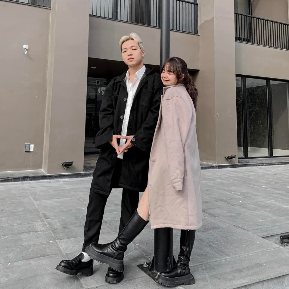 ÁO DẠ MĂNG TÔ FORM RỘNG UNISEX NAM NỮ