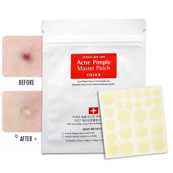 Miếng Dán Mụn Acne Pimple Master Patch COSRX 24 Miếng Màu Đỏ