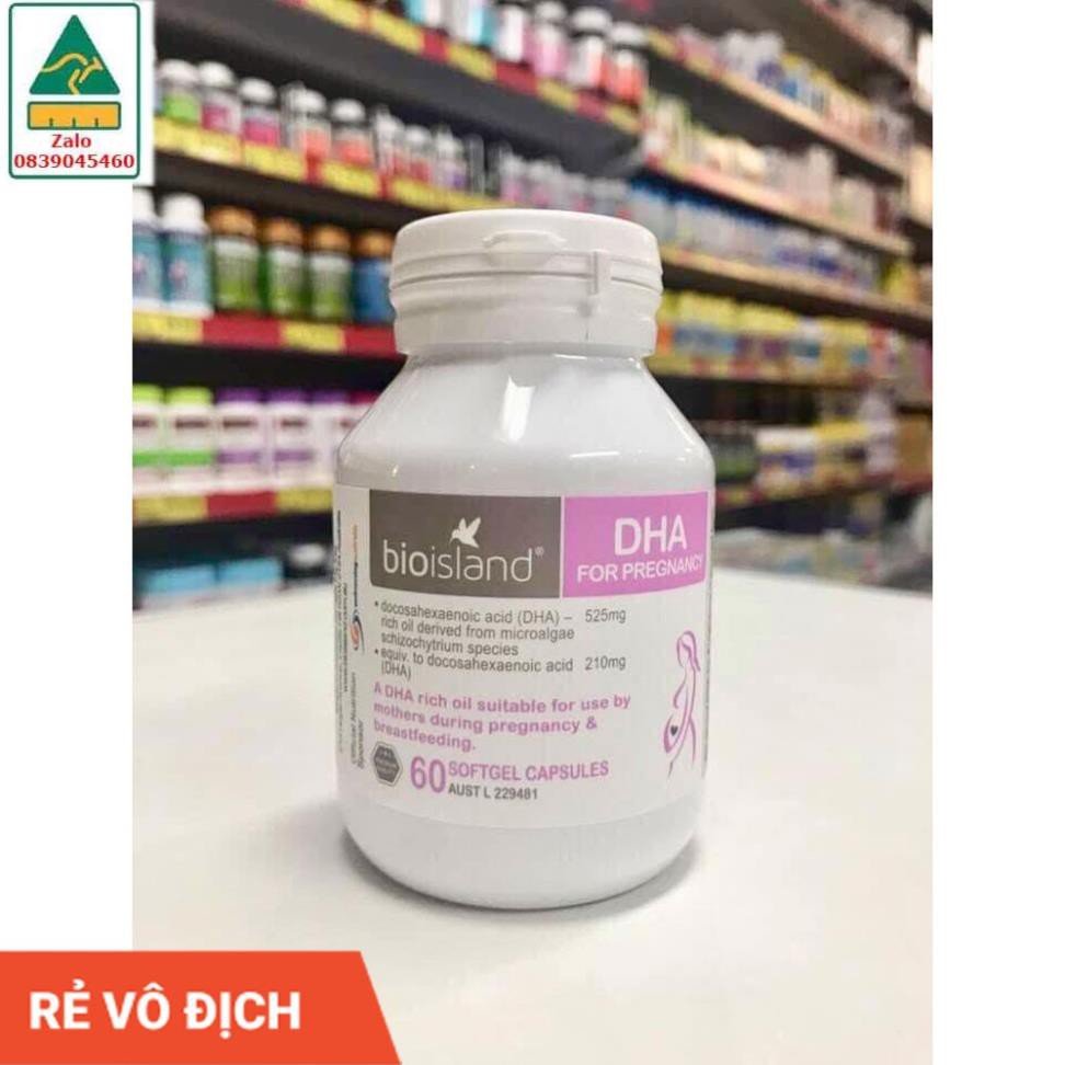 DHA Bầu Biosland 60 viên Úc