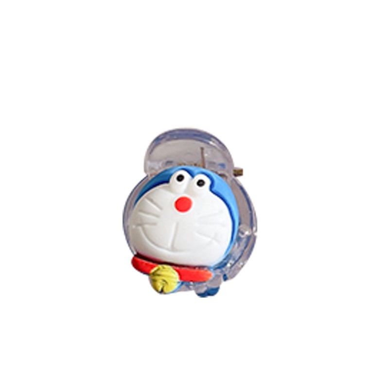 Kẹp Tóc Tròn Mini Họa Tiết Hoạt Hình Dễ Thương Phong Cách Ngẫu Nhiên Cho Bé Gái * 1
