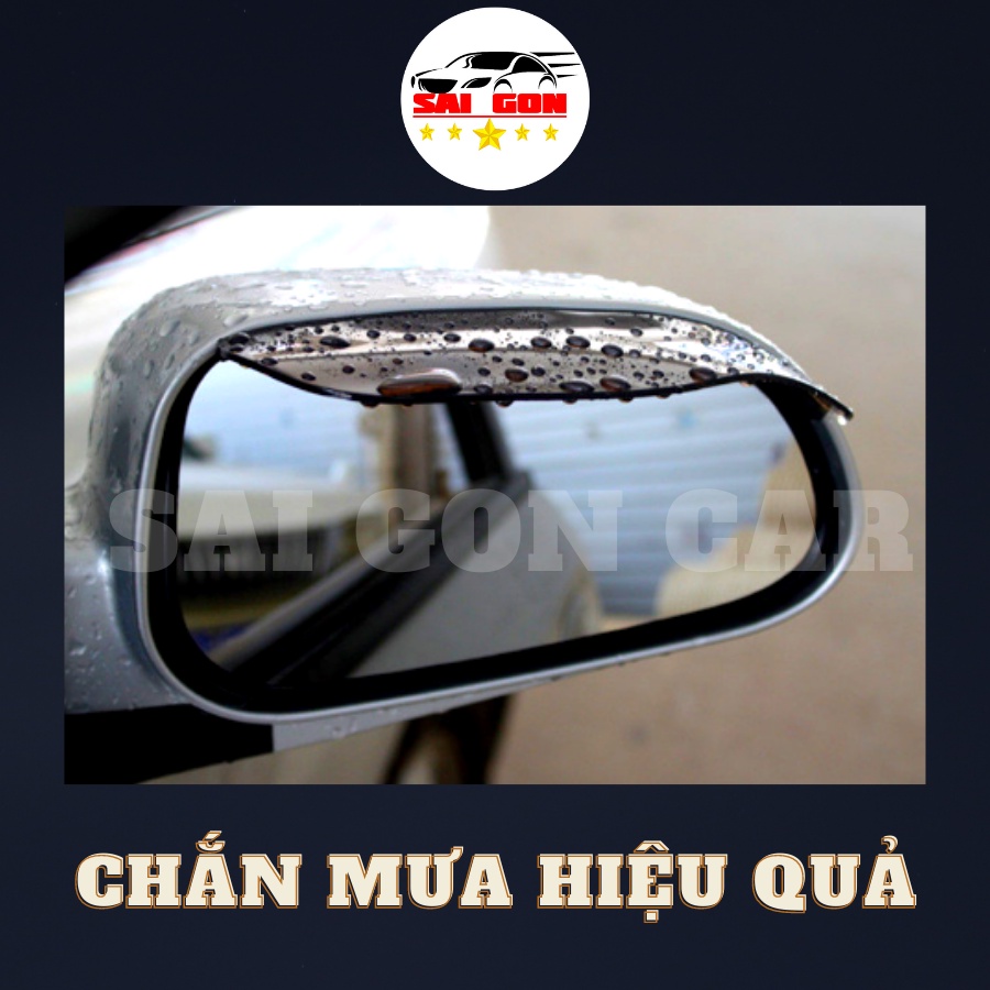 Vè che mưa gương chiếu hậu ô tô  chắn mưa hiệu quả, món đồ nhỏ mà có võ ️ siêu cần thiết dành cho ô tô! ❤️