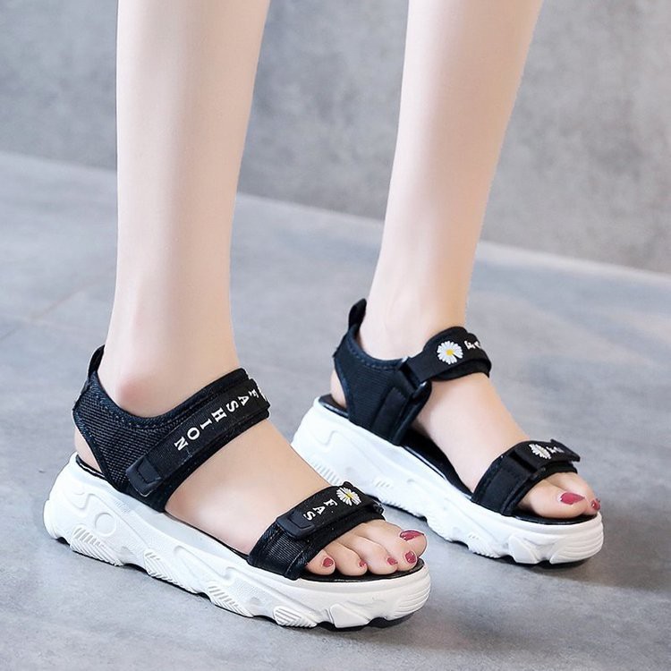 Sandal Nữ Đế Cao 3 cm Đi Học, Đi Chơi Hot trend G 128