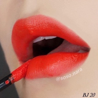 Son kem BJ Bourjois velvet 20 cam đỏ