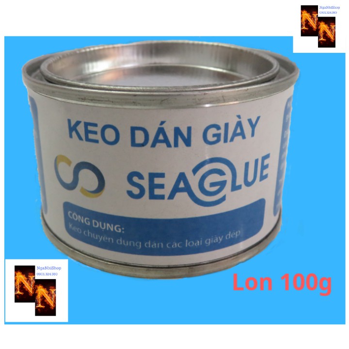 Keo Dán Giày Cao Gót Seaglue 100gr Trong Suốt,Bám Dính Tốt