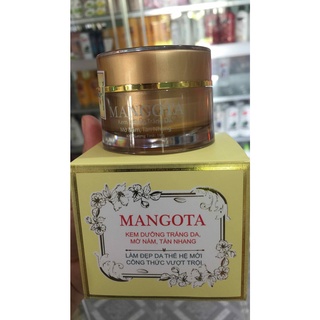 Kem dưỡng trắng da mặt sạch nám bạch ngọc liên mangota 18gr