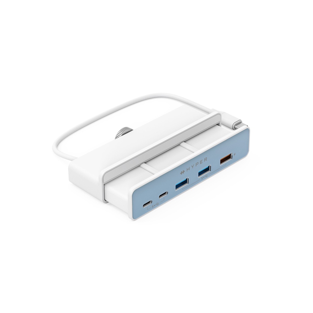 Cổng chuyển chuyên dụng HyperDrive 5in1 USB-C HUB for iMac 24&quot; - HD34A6 - Tặng kèm dán 7 màu