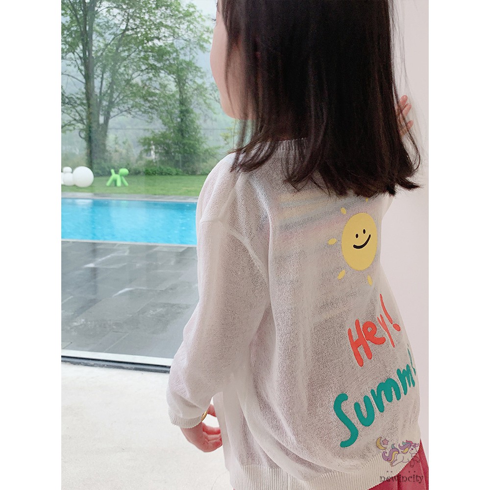 Áo Khoác Chống Nắng Dễ Thương Cho Bé