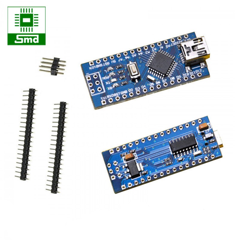 Module và kít phát triển học tập arduino nano V3.0 Atmega328P CH340 ( board phát triển )