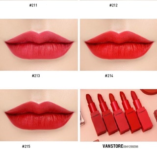 Son 3.C.e mã màu 215 đỏ đậm