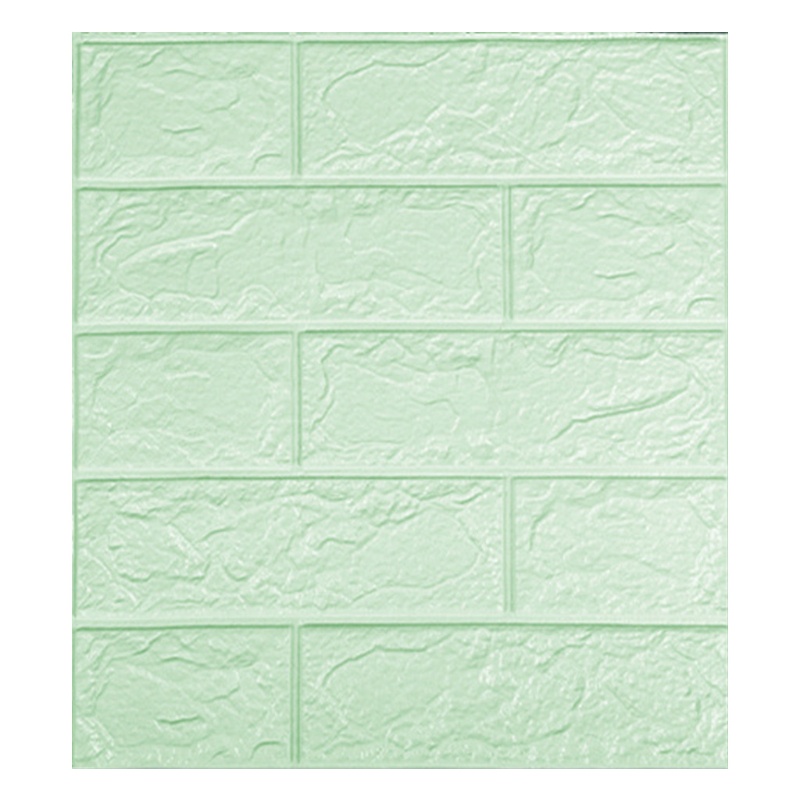 Giấy Dán Tường Họa Tiết Gạch 3D Tự Dính Chống Thấm Nước Trang Trí Nhà Cửa