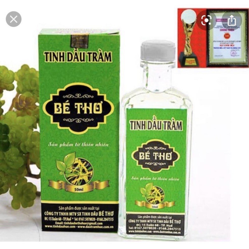 Tinh dầu tràm Bé Thơ 50-100ml