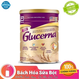 [Chính hãng] Sữa Bột Glucerna Dành Cho Người Đái Tháo Đường Và Tiền Đái Tháo Đường Hương Lúa Mạch - 850g (Date mới)
