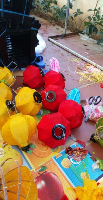 Đèn lồng Hội An 20cm trang trí cửa hàng, tiệc cưới