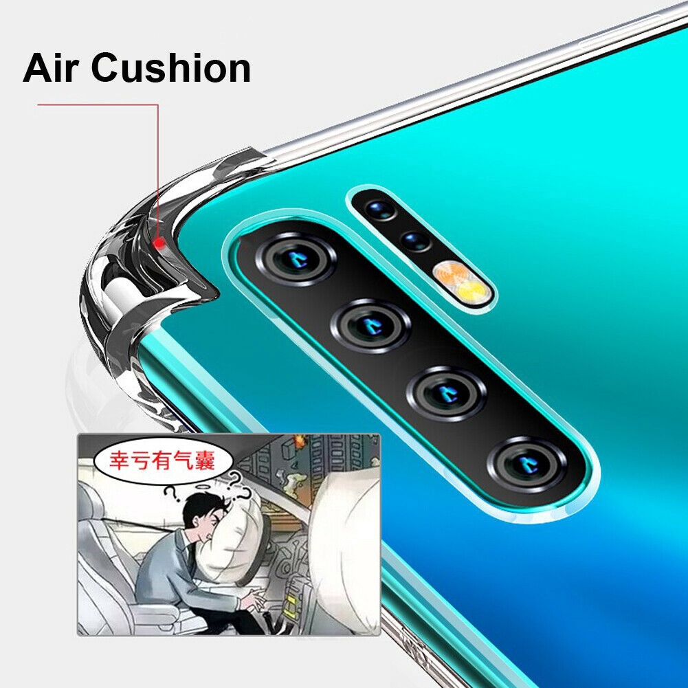 Ốp điện thoại trong suốt siêu mỏng chống va đập cho Huawei P30 PRO P30 Lite
