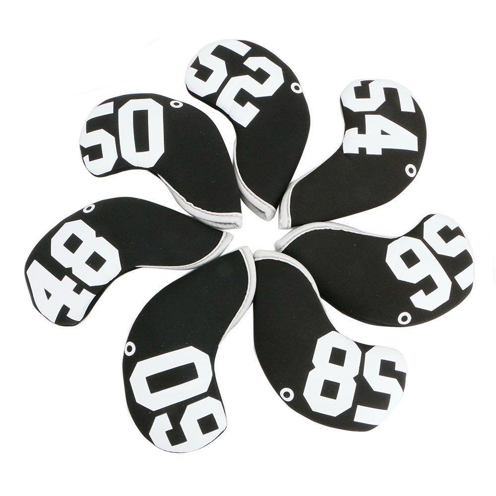 Set 7 Vỏ Bọc Đầu Gậy Đánh Golf Chống Nước Chống Bụi