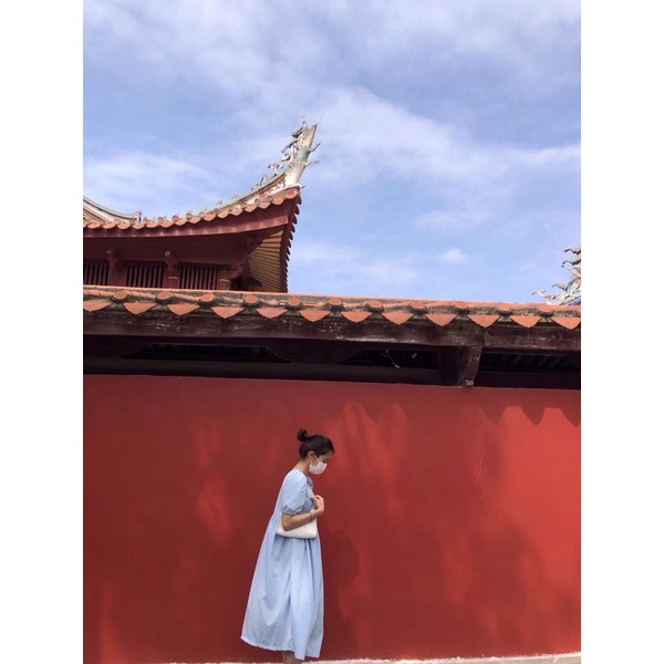 Pass đầm babydoll dài