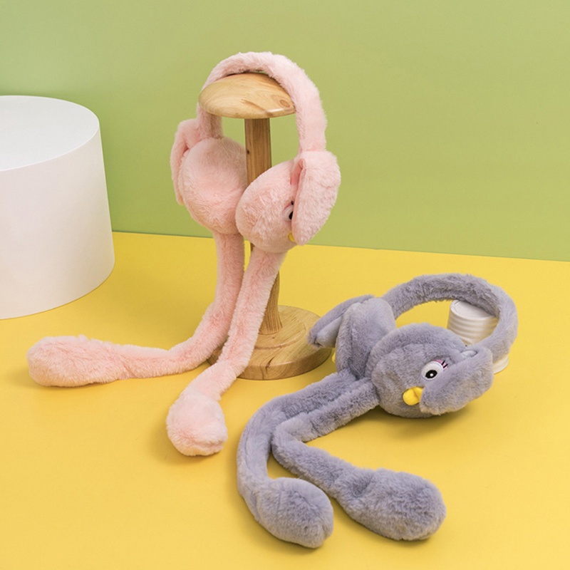 Mũ Tai Thỏ Bằng Lông Cừu Dành Cho Người Lớn Và Trẻ Em