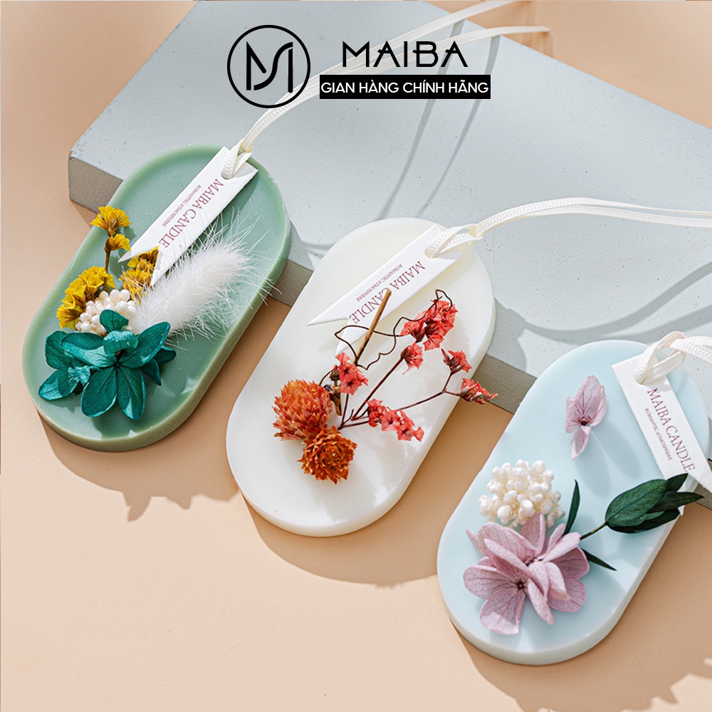 Sáp Thơm Hoa Khô Nước Hoa Maiba Hương Tự Nhiên Khử Mùi, Làm Thơm Phòng Tủ Quần Áo Hình Bầu Dục
