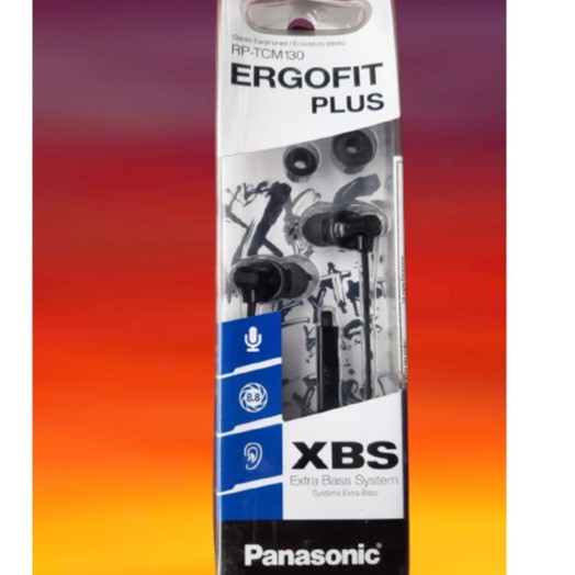 Tai nghe nhét tai có dây Panasonic RP-TCM130E Nhiều màu