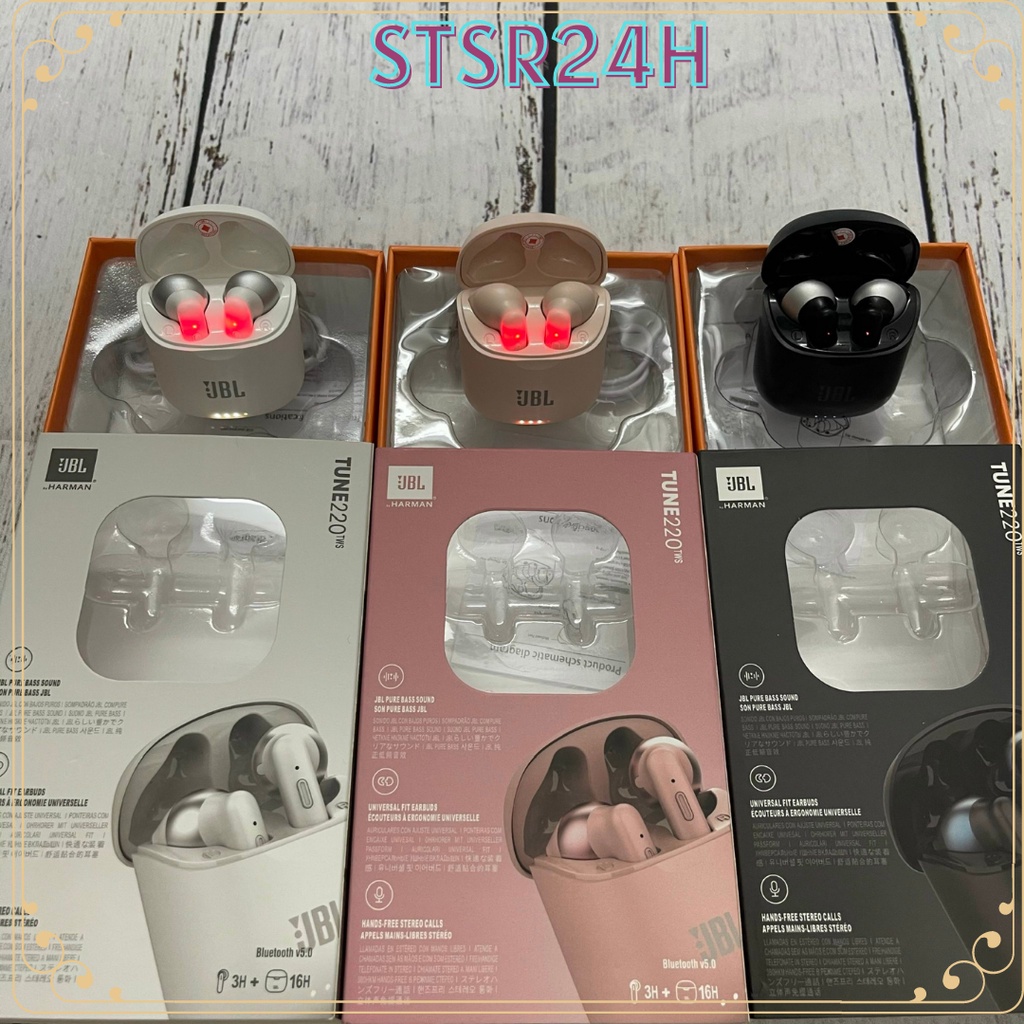 TAI NGHE KHÔNG DÂY 5.0 JBL TUNE220 TWS / TAI NGHE BLUETOOTH XIAOMI AIRDOTS REDMI 5