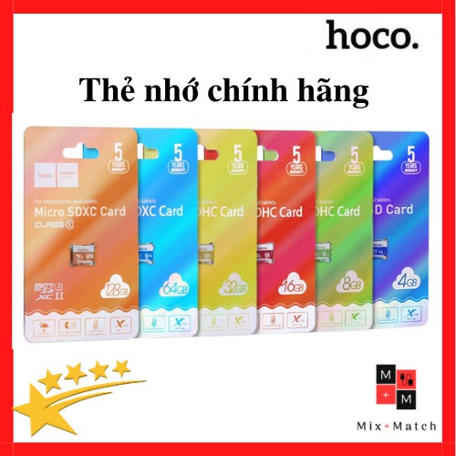 Thẻ nhớ Hoco 4gb/8gb/16gb/32gb/64gb/128gb Class 10_ CHÍNH HÃNG