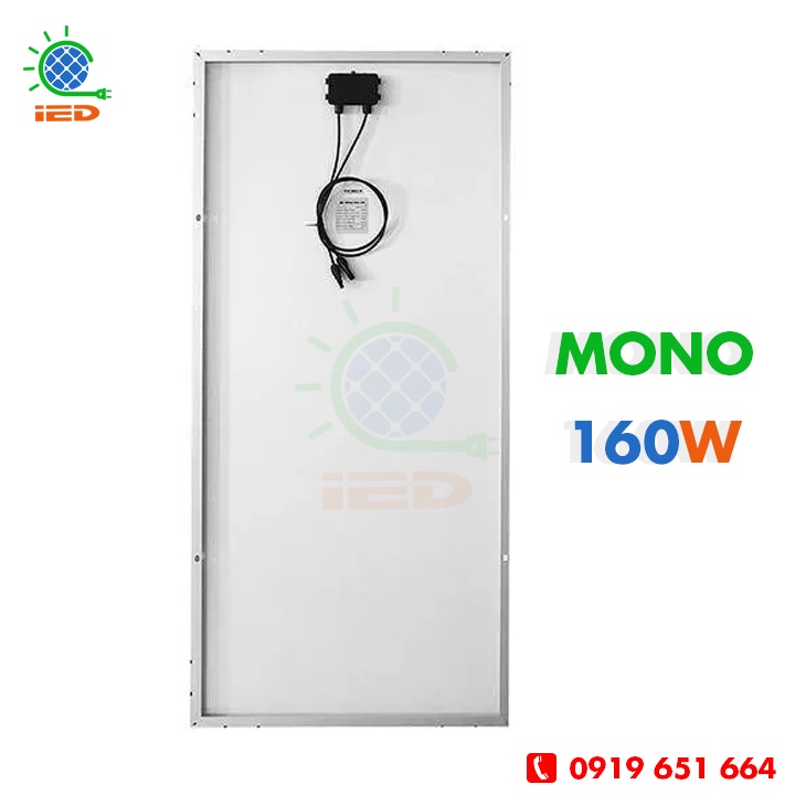 Tấm Pin Mono 160W Blue Carbon